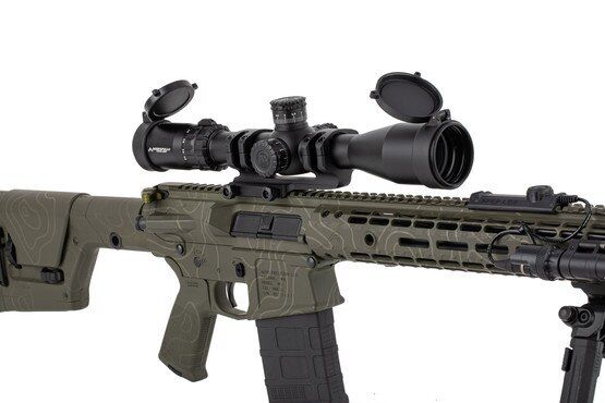 Primary Arms ACSS Apollo rifle scope mounted on a rifle